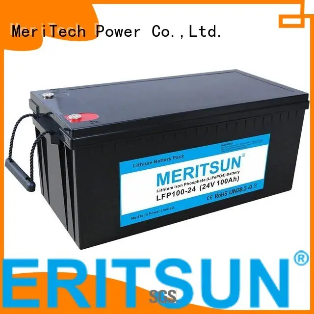 lifepo4 battery price 100dod control 2000 Warranty MERITSUN 1