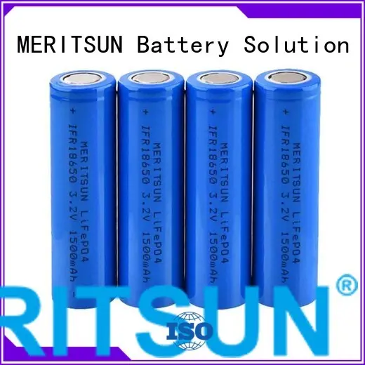 lithium ion battery cells 1500mah MERITSUN Brand li ion battery cell 1