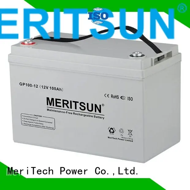 vrla gel battery deep vrla opzv battery MERITSUN Brand 1