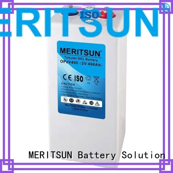 Wholesale vrla vrla gel battery cycle MERITSUN Brand 1