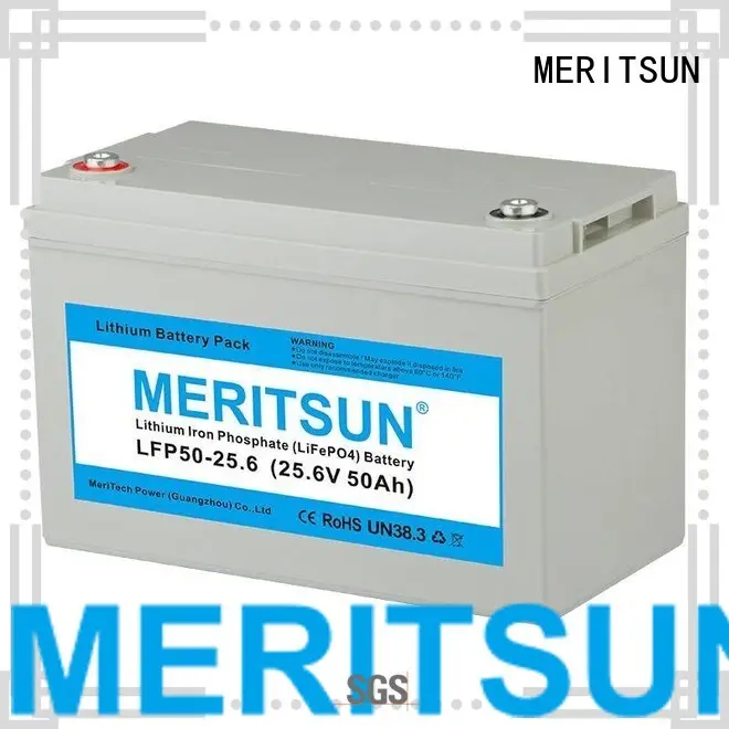 lifepo4 battery price lifepo4 pack cycle Warranty MERITSUN 1