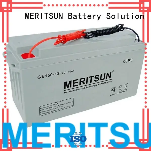 vrla gel battery vrla telecom tubular Warranty MERITSUN 1