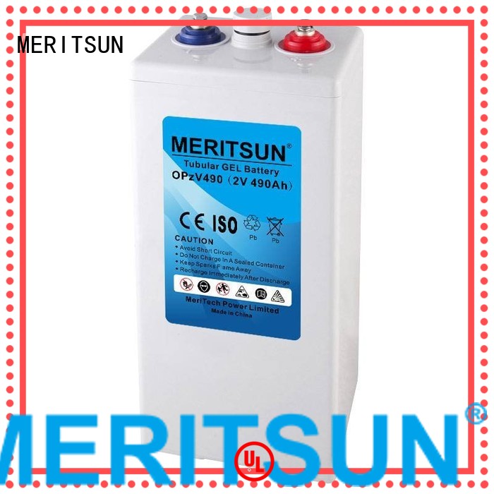 cycle front opzv battery deep MERITSUN 1