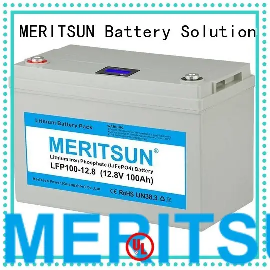 MERITSUN Brand bluetooth app lifepo4 battery price phosphate supplier 1
