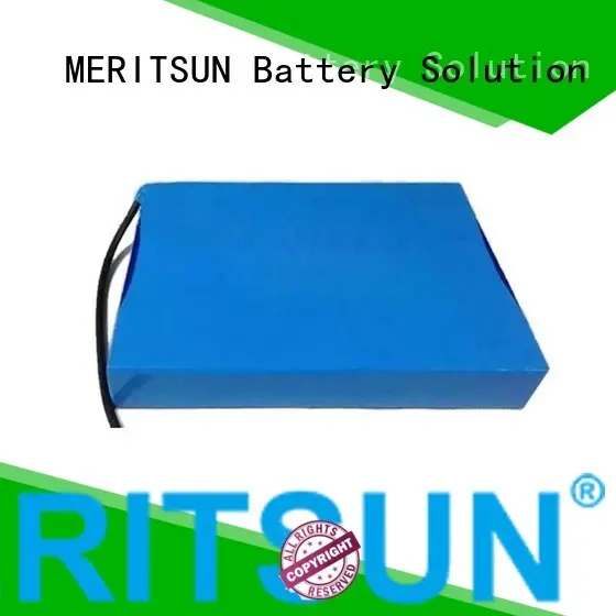 Quality MERITSUN Brand lithium ion battery for solar street light street battery 1