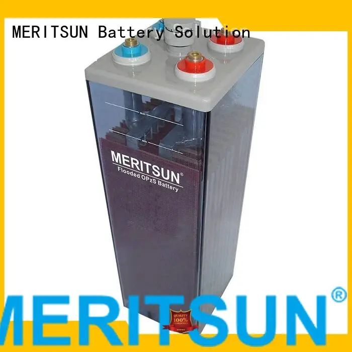 MERITSUN Brand battery flooded gel opzv opzv battery 1