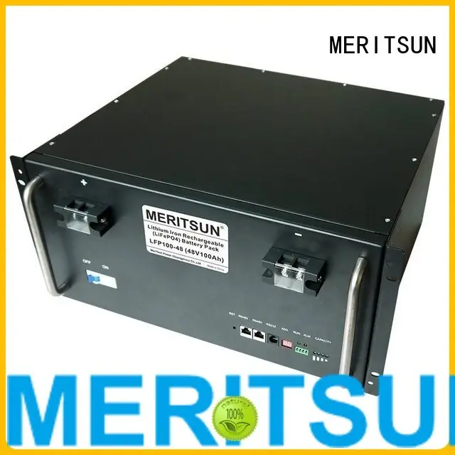 solar phosphate 50ah solar energy storage system MERITSUN manufacture 1