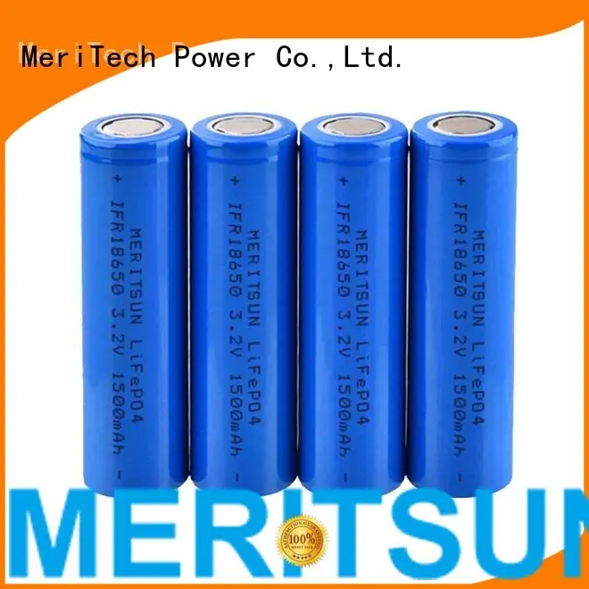 1500mah 18650 MERITSUN Brand lithium ion battery cells 1