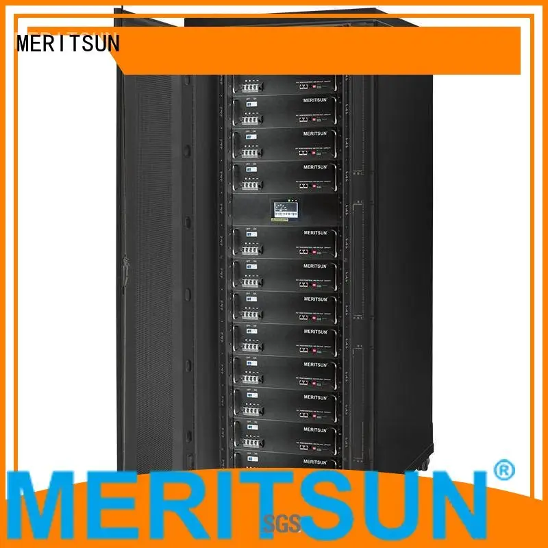 Quality MERITSUN Brand solar energy storage system 100ah lithium 1
