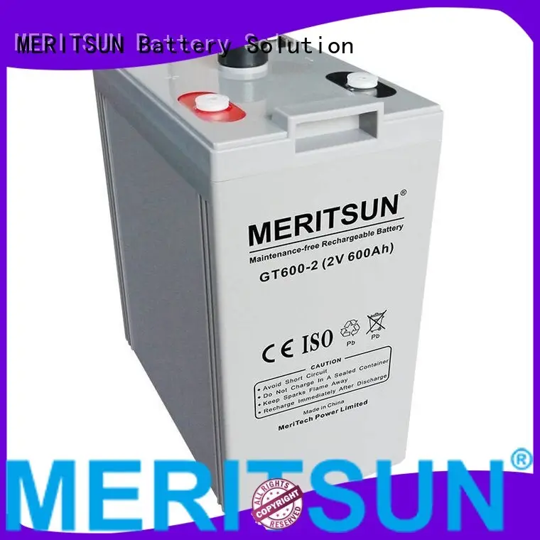 Hot opzv vrla gel battery vrla MERITSUN Brand 1