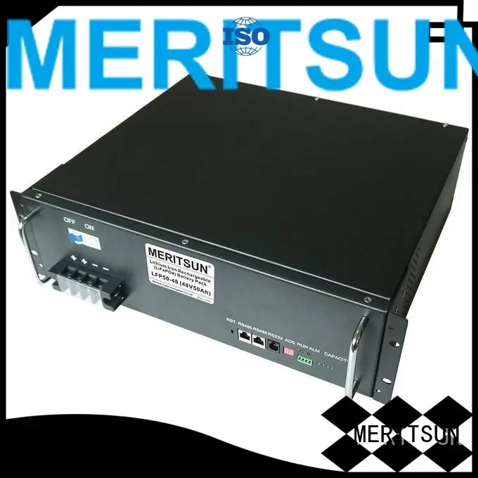 solar energy storage system system lithium 100ah MERITSUN Brand 1