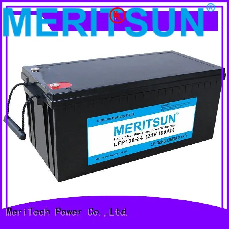 app lithium lifepo4 battery solar MERITSUN 1