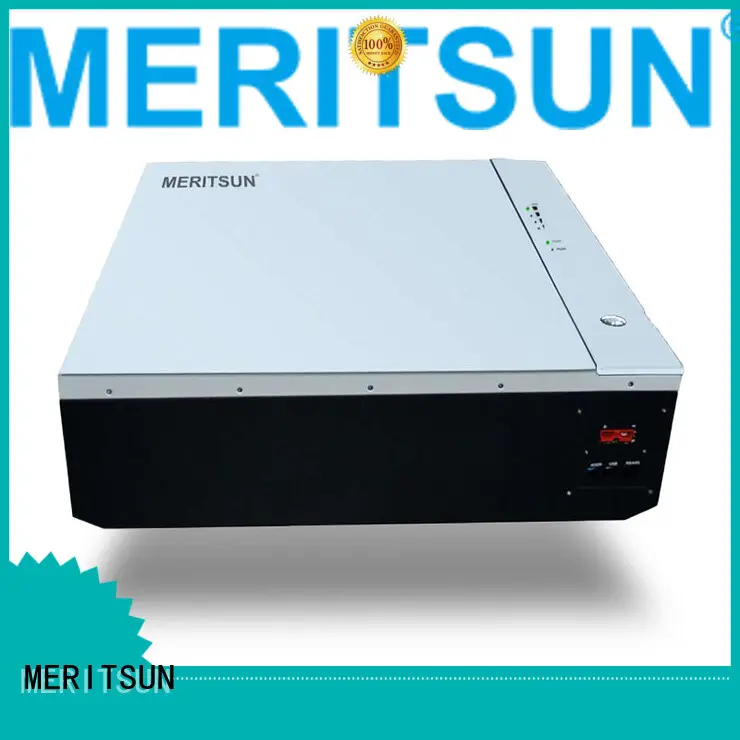 MERITSUN Brand integrated rechargeable custom lithium ion battery for solar street light1 1