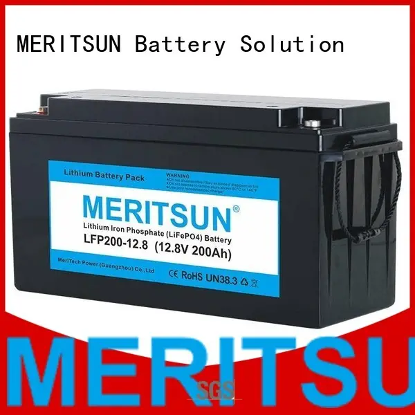 Wholesale lipo bluetooth lifepo4 battery MERITSUN Brand 1