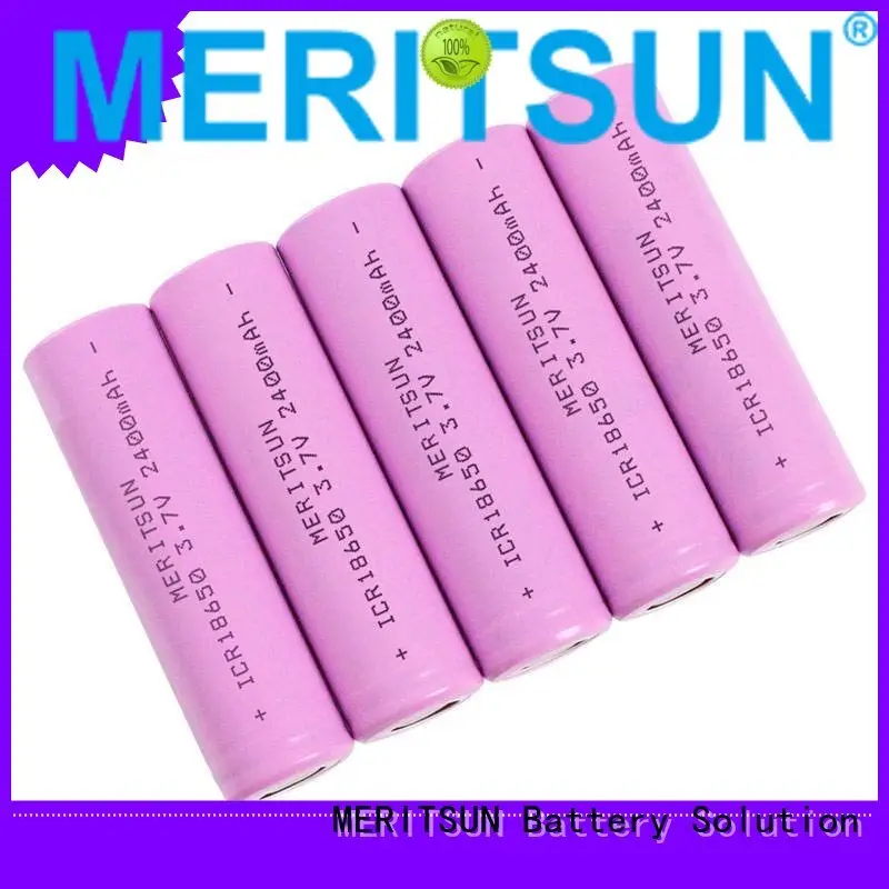 18650 lifepo4 drain lithium ion battery cells MERITSUN manufacture 1