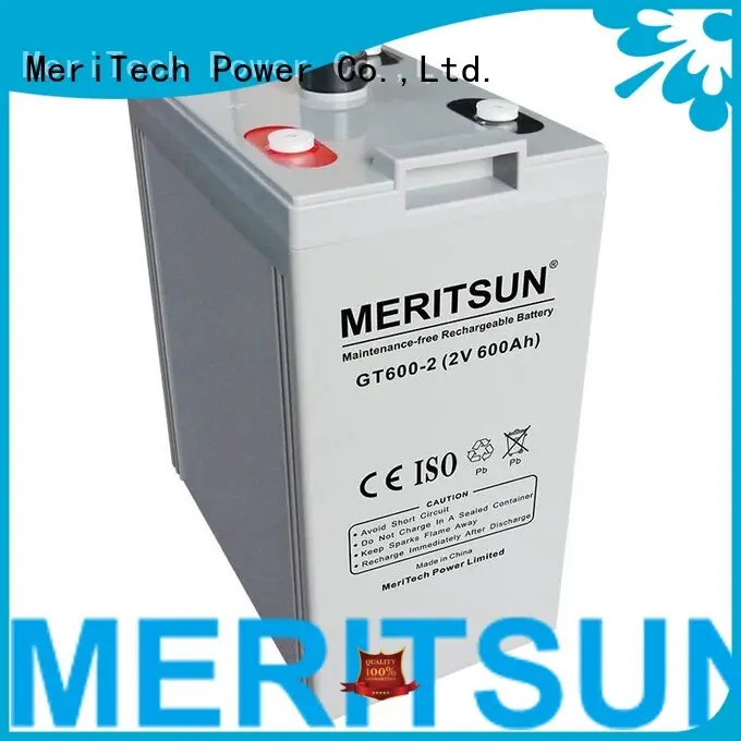 Custom telecom opzv battery tubular MERITSUN 1