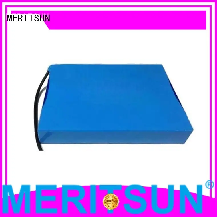 integrated solar lithium ion battery for solar street light MERITSUN manufacture 1