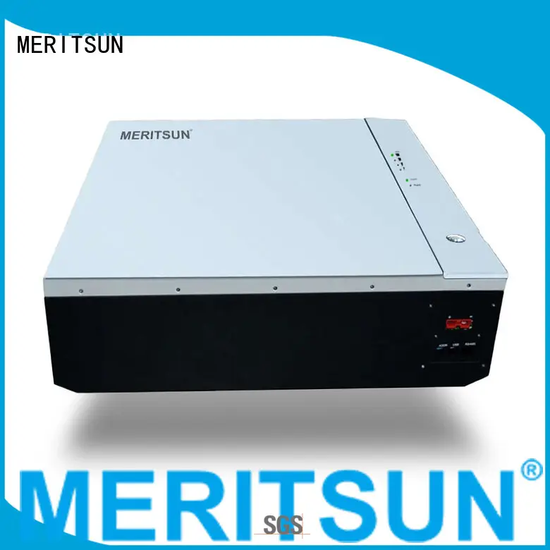 MERITSUN Brand integrated rechargeable custom lithium ion battery for solar street light2 1