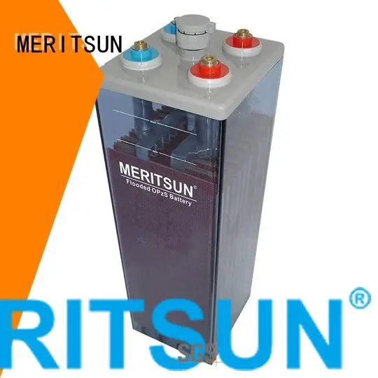 MERITSUN Brand vrla deep gel custom vrla gel battery 1