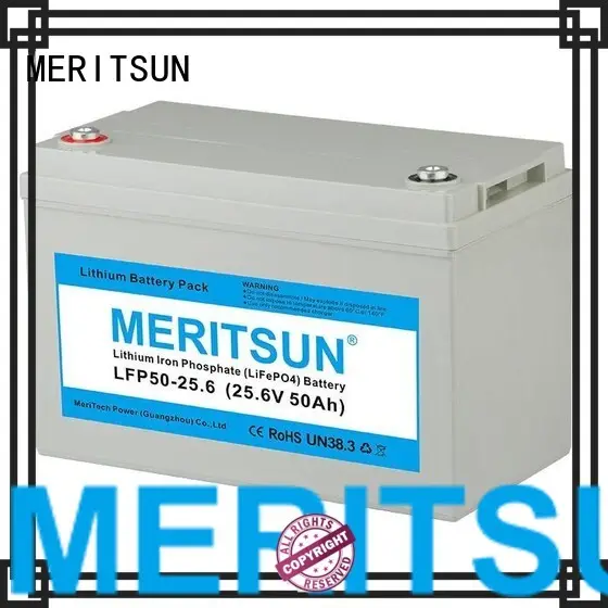 lifepo4 1c lifepo4 battery 200ah MERITSUN Brand company 1