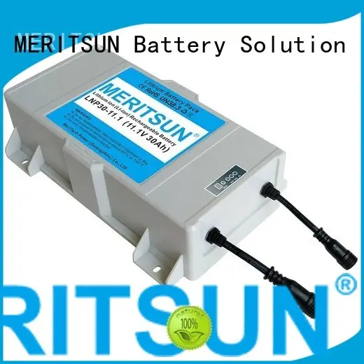 lipo 20ah lithium ion battery for solar street light rechargeable MERITSUN company 1
