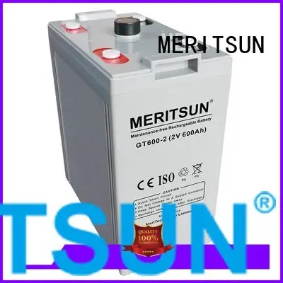 Wholesale flooded vrla gel battery opzv MERITSUN Brand 1