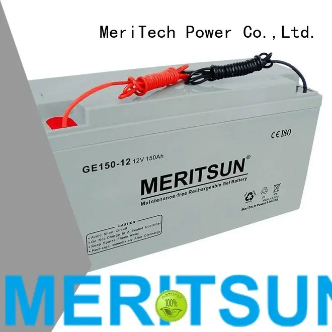 battery opzs vrla MERITSUN Brand opzv battery supplier 1