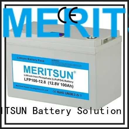 MERITSUN Brand life 50ah 200ah polymer lifepo4 battery 1