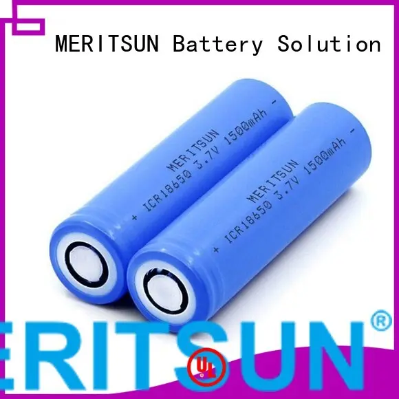 MERITSUN Brand battery icr lithium ion battery cells liion 1