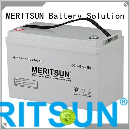 MERITSUN Brand tubular opzv vrla gel battery 1