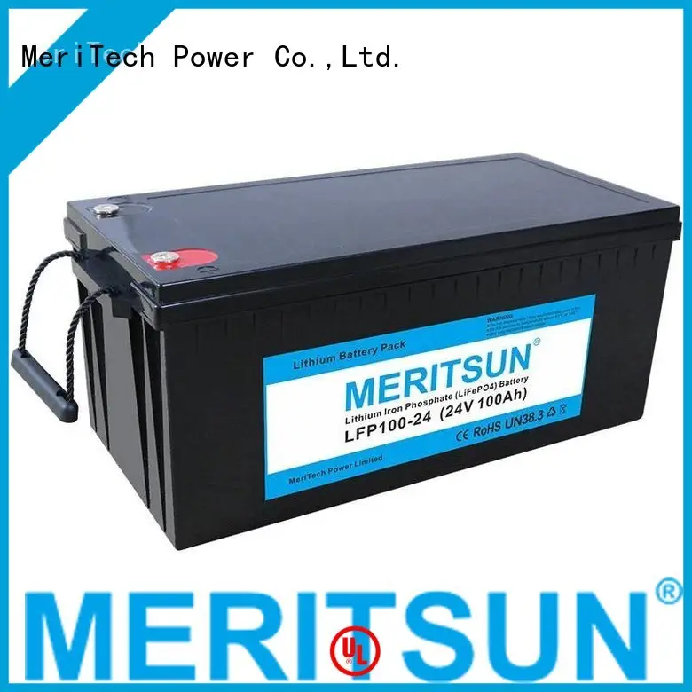 256v 12v lcd MERITSUN Brand lifepo4 battery price factory 1
