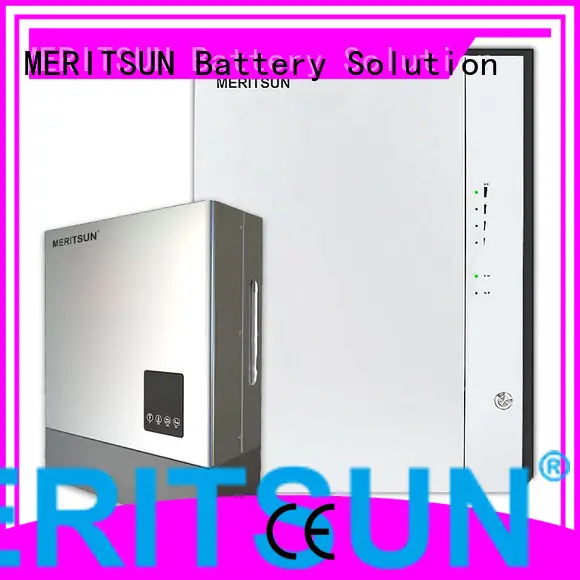 Quality MERITSUN Brand lithium ion battery for solar street light street battery2 1