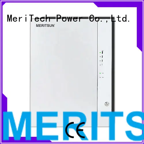 MERITSUN Brand integrated rechargeable custom lithium ion battery for solar street light5 1
