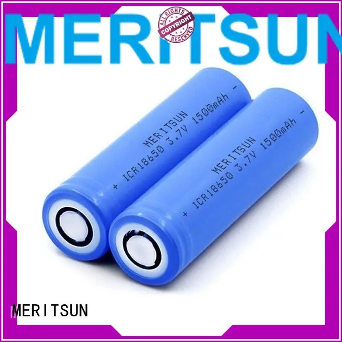 MERITSUN Brand ifr 36v 1500mah li ion battery cell manufacture 1