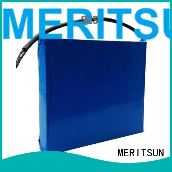 lithium ion battery for solar street light light integrated Warranty MERITSUN 1