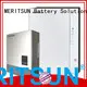 MERITSUN Brand integrated rechargeable custom lithium ion battery for solar street light6 1