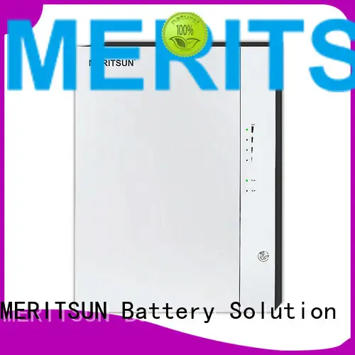 MERITSUN Brand integrated rechargeable custom lithium ion battery for solar street light9 1