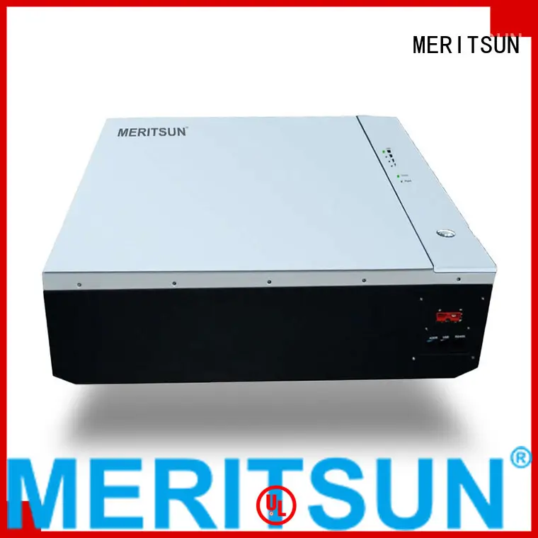 MERITSUN Brand integrated rechargeable custom lithium ion battery for solar street light7 1