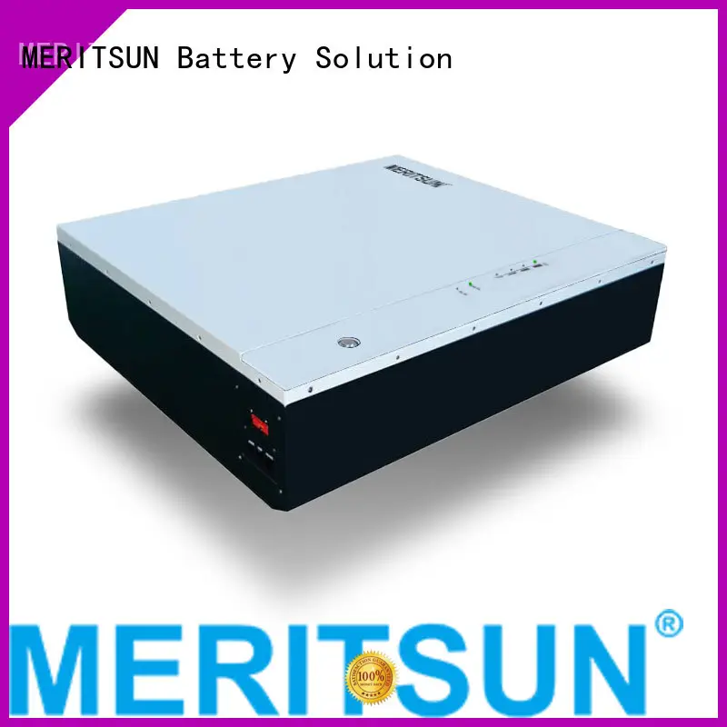 MERITSUN Brand integrated rechargeable custom lithium ion battery for solar street light8 1