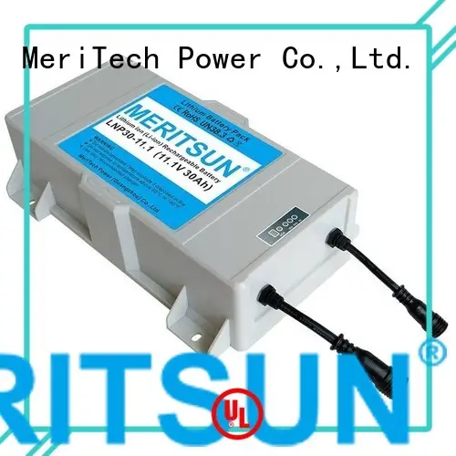 Wholesale lithium solar street light lithium battery MERITSUN Brand 1