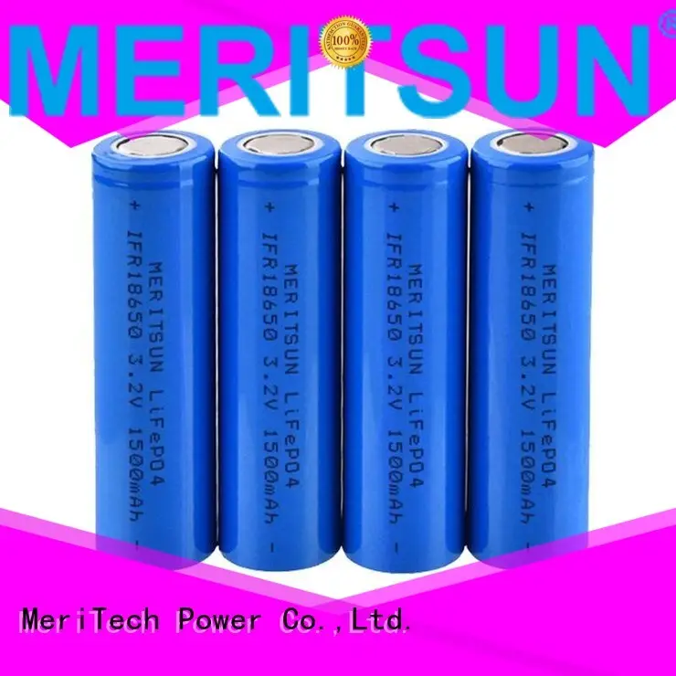 MERITSUN Brand icr drain 32v ifr li ion battery cell 1