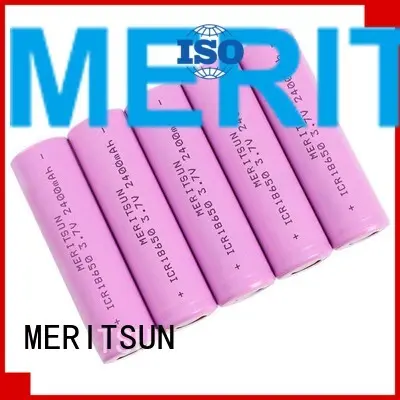 cell li ion battery cell rechargeable 36v MERITSUN company 1