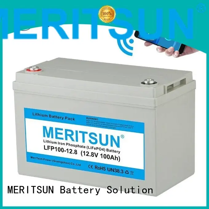 1c liion lifepo4 battery MERITSUN Brand 1