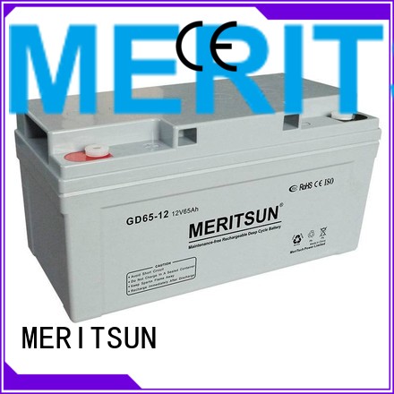 front vrla gel battery flooded MERITSUN company 1