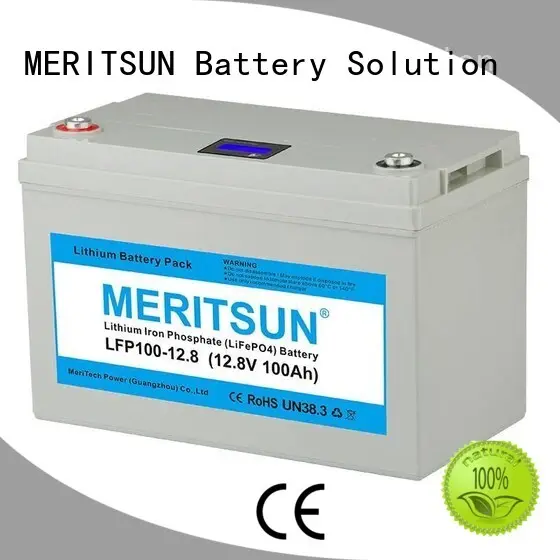 lithium battery manufacturers phosphate for building MERITSUN 1