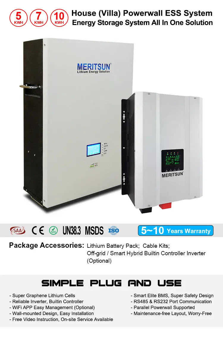 MERITSUN easy install 10kwh battery OEM Tesla 2