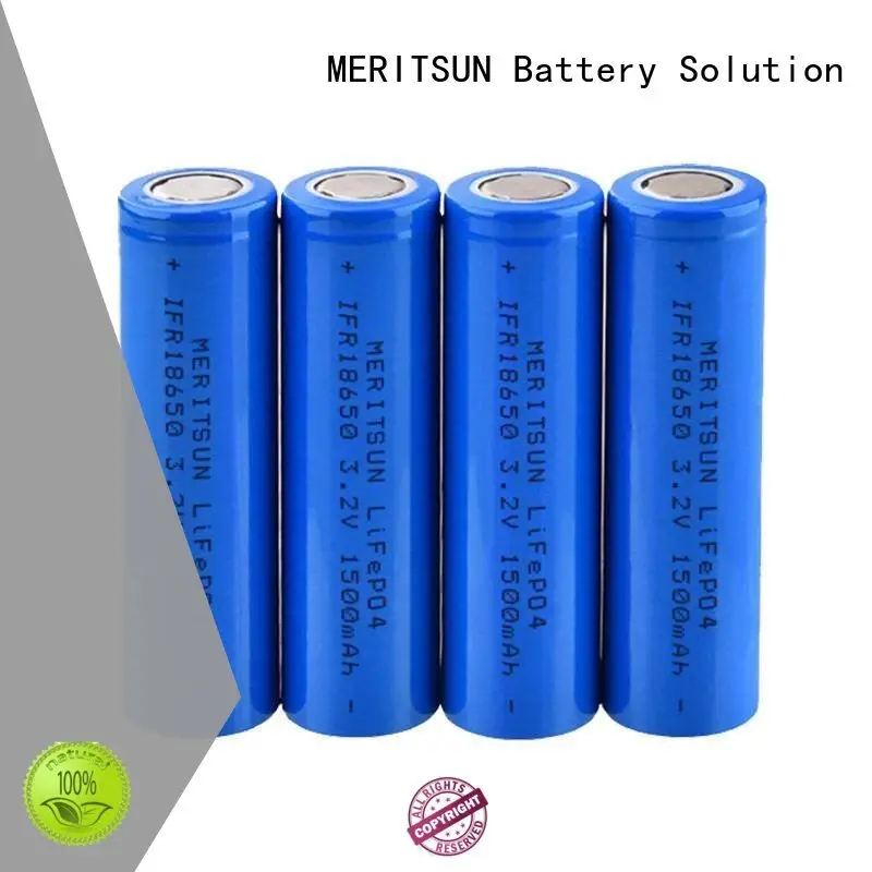 MERITSUN high drain 18650 high drain battery manufacturer for flashlight 1