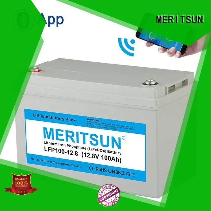 MERITSUN deep cycle lithium battery manufacturers series for house 1