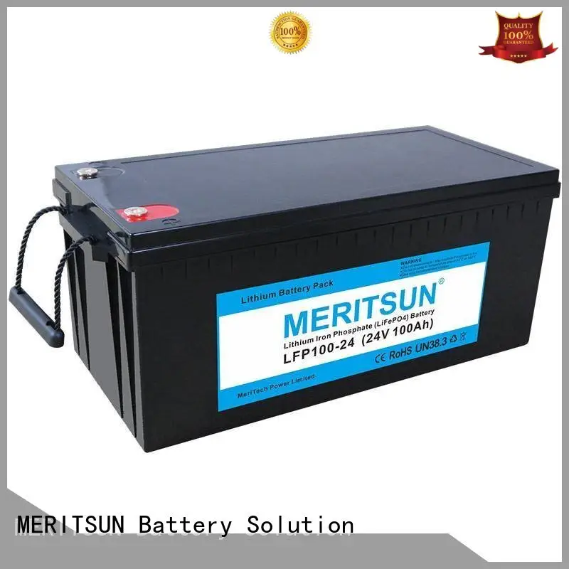 MERITSUN rechargeable lifepo4 battery manufacturers supplier for building 1
