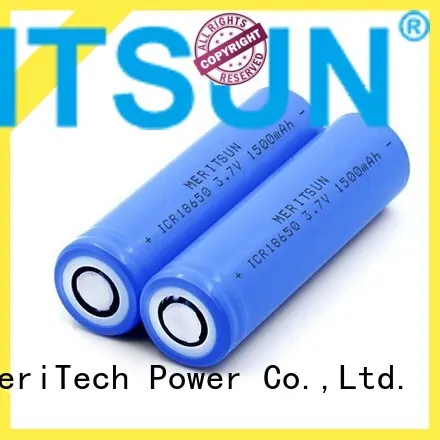 MERITSUN 18650 battery cell customized for power bank 1